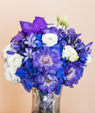 gelin düğün buket yakın çekim