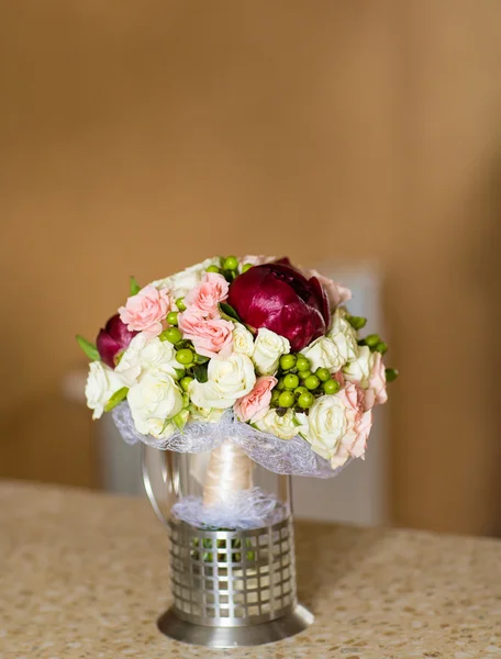 Colorful bridal bouquet — Stock Photo, Image