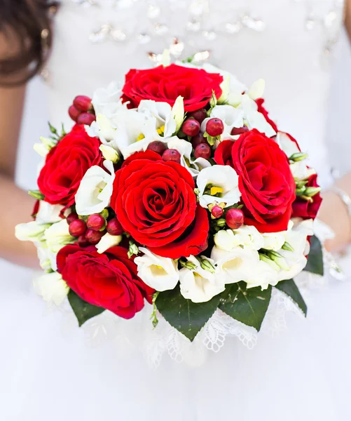 Colorful bridal bouquet — Stock Photo, Image