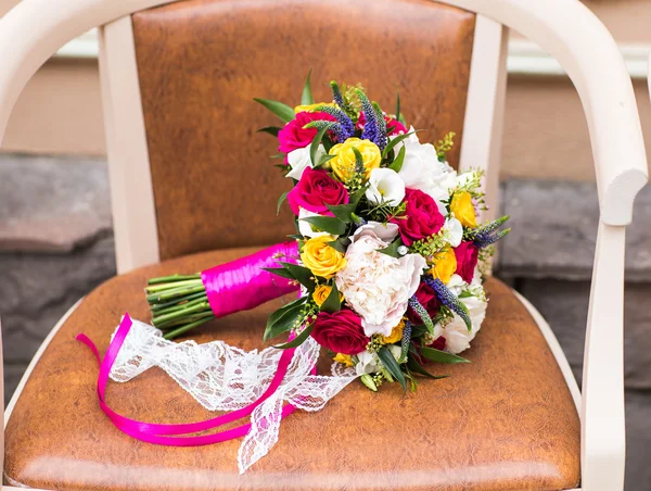 Весільний букет Закри — стокове фото