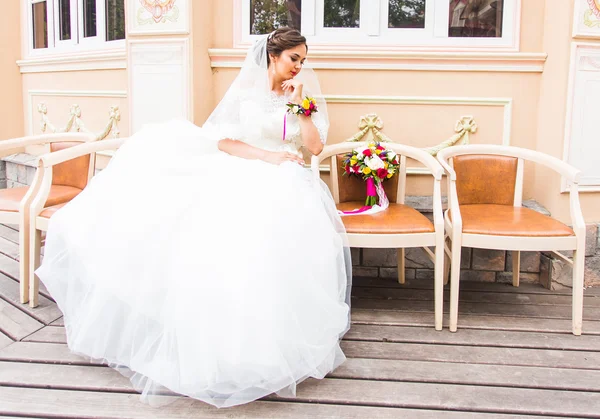 Bouquet da sposa di fiori — Foto Stock