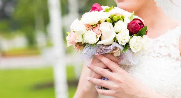 Bröllop bukett blommor — Stockfoto