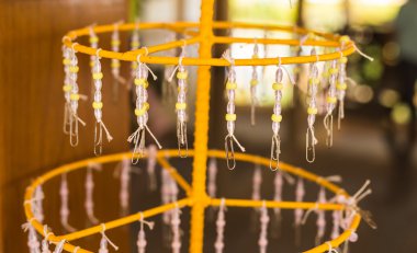 Çelenk, Budizm dini boncuklu