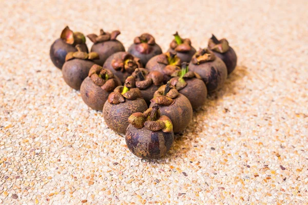 Frische Mangostanfrüchte — Stockfoto