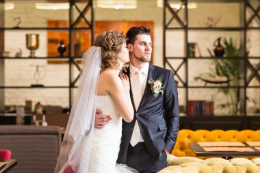 damat ve gelin portre