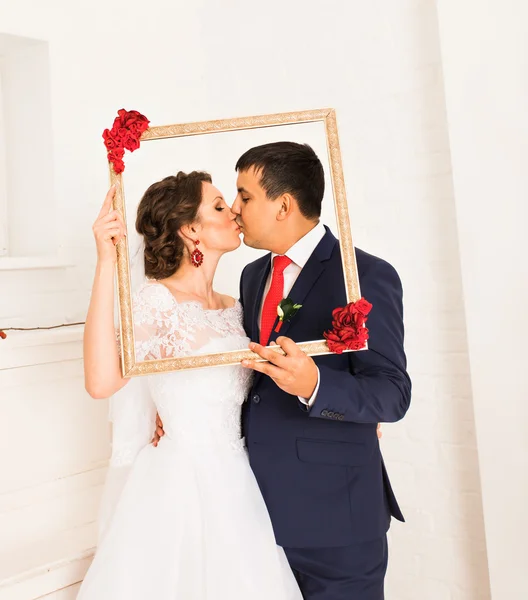 Novia y novio pareja de boda —  Fotos de Stock