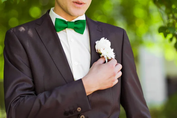 Geklede man — Stockfoto