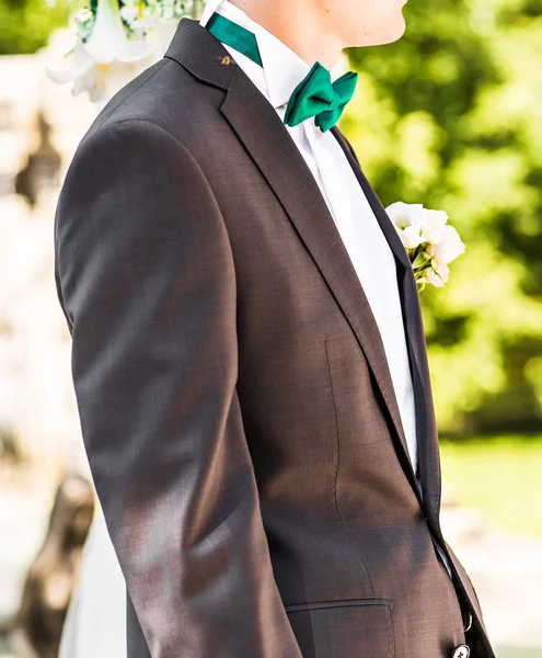 Man with a bow tie — Stock Photo, Image