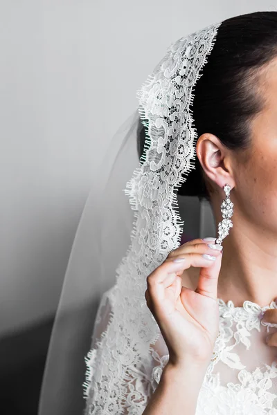 Bruiden oorbellen — Stockfoto