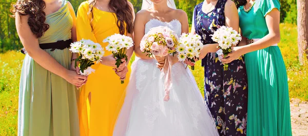 Damas de honor — Foto de Stock