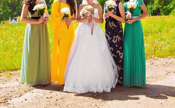 Damas de honor — Foto de Stock