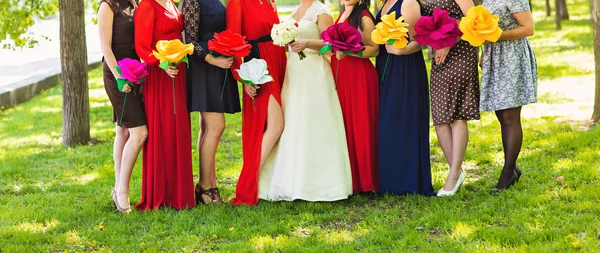 Damas de honor — Foto de Stock