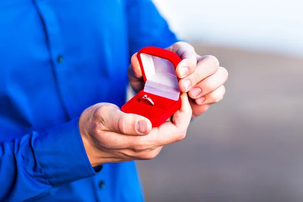 金の結婚指輪 — ストック写真