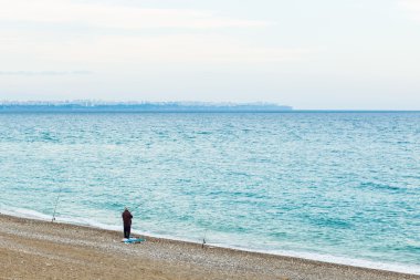 istanbul'da balıkçı