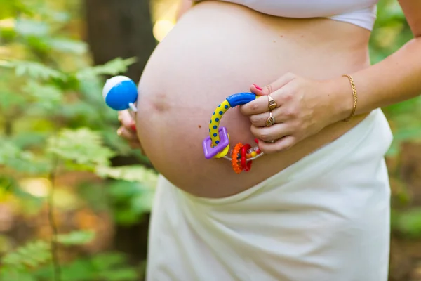 Mujer embarazada. — Foto de Stock