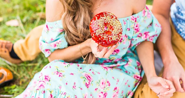 Romantic Picnic — Stock Photo, Image