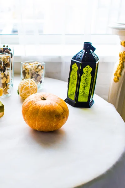 Calabaza en una mesa — Foto de Stock