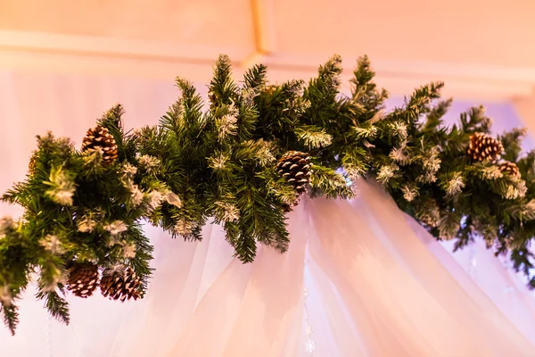 Decorações de Natal para casamento — Fotografia de Stock