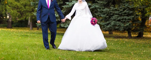 Young wedding couple — Stock Photo, Image