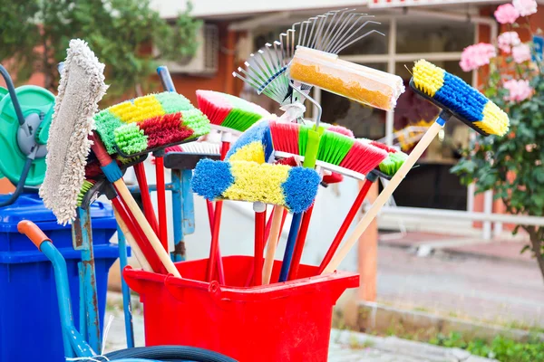 Reinigungszubehör. Mops — Stockfoto