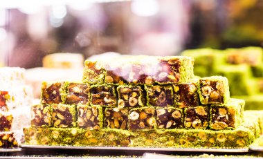 Istanbul'da Türk lokumu