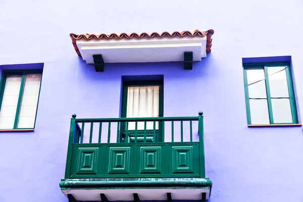Tradycyjny dom w miejscowości Kanaryjskie, Teneryfa, Hiszpania — Zdjęcie stockowe
