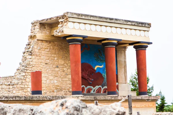 Palacio Knossos en Creta — Foto de Stock