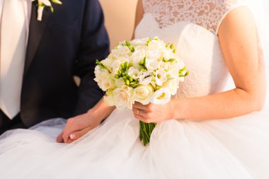 Güzel düğün buketi