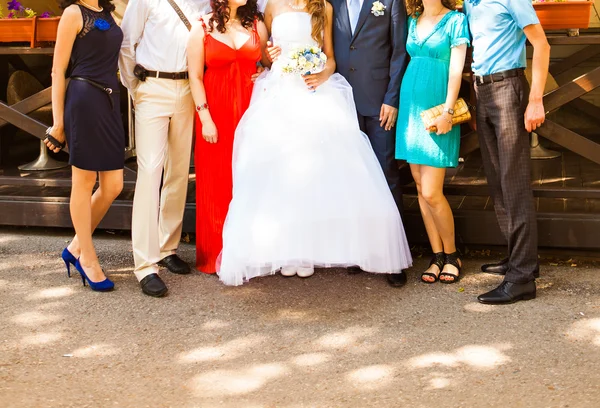 Гости на свадьбе — стоковое фото