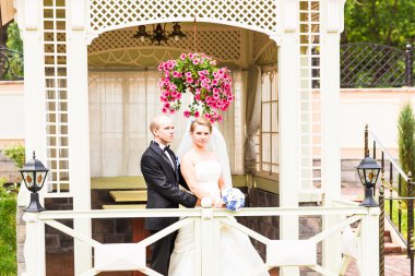 Güzel gelin ve Damat Düğün keyfi