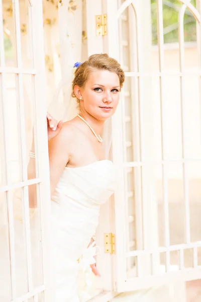 Porträt der schönen Braut — Stockfoto