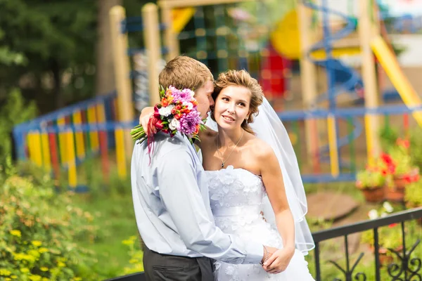 Wesoły małżeństwo — Zdjęcie stockowe