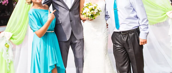 Wedding guests at the wedding ceremony — Stock Photo, Image