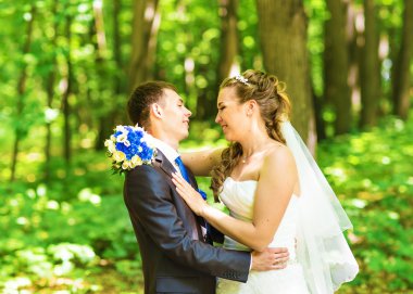 Güzel gelin ve Damat Düğün keyfi