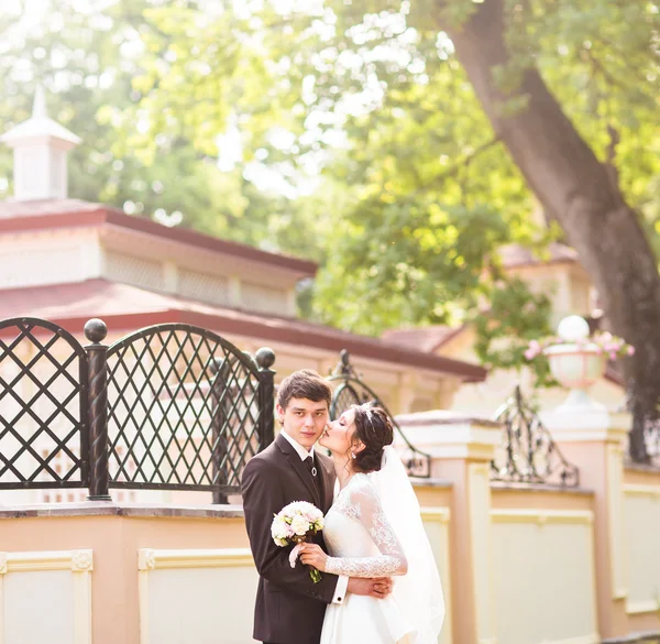 Apenas casal abraçado — Fotografia de Stock