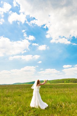 gelin buketi savurma