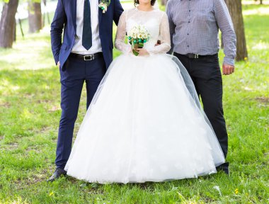 Gelin ve damat ve Konuklar