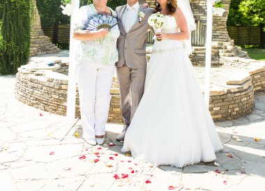 Gelin ve damat ve Konuklar