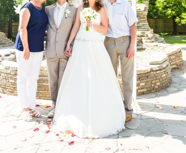Gelin ve damat ve Konuklar