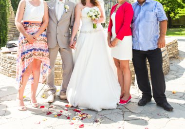 Gelin ve damat ve Konuklar