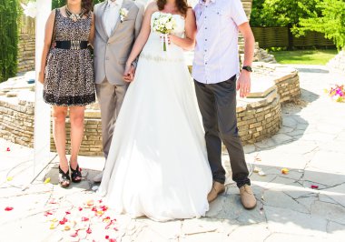 Gelin ve damat ve Konuklar
