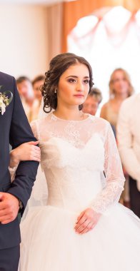 Gelin düğün töreninde