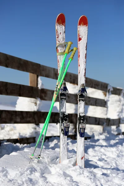 Skier in Kopaonik, Serbien — Stockfoto