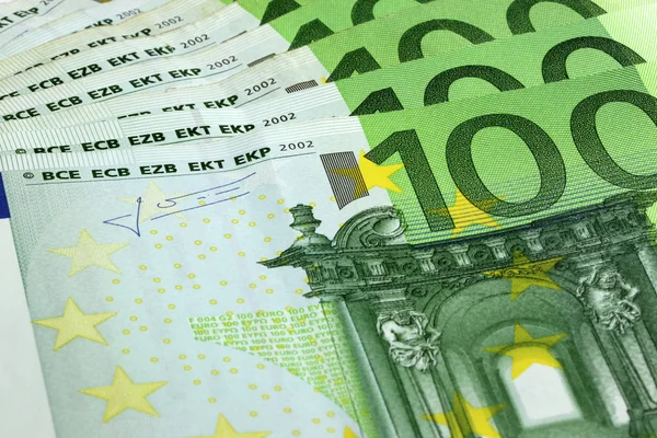 100 ユーロ紙幣 ストック写真