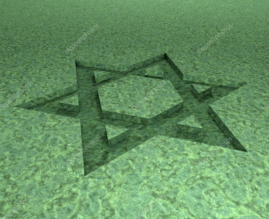 Star of David — Stock Photo © nik_gru 70624109