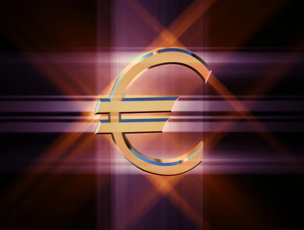 Symbool valuta euro — Stockfoto