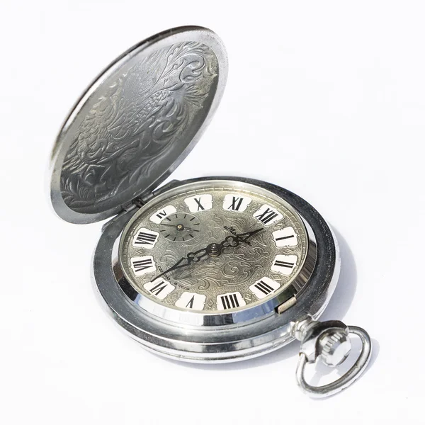 Vintage orologio da tasca Foto Stock