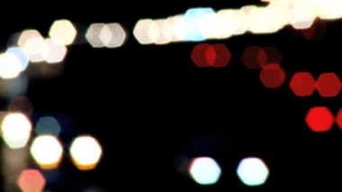 Gece karayolu trafiği
