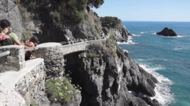 Monterosso sahil sahneleri