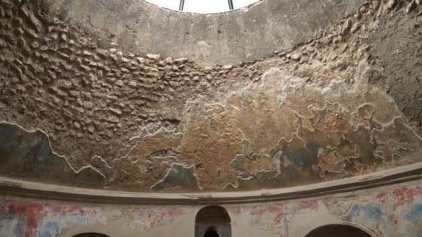 Amfitheater in Pompeii — Stockvideo